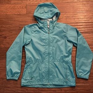 COLUMBIA Women’s Nylon Teal Windbreaker Size S